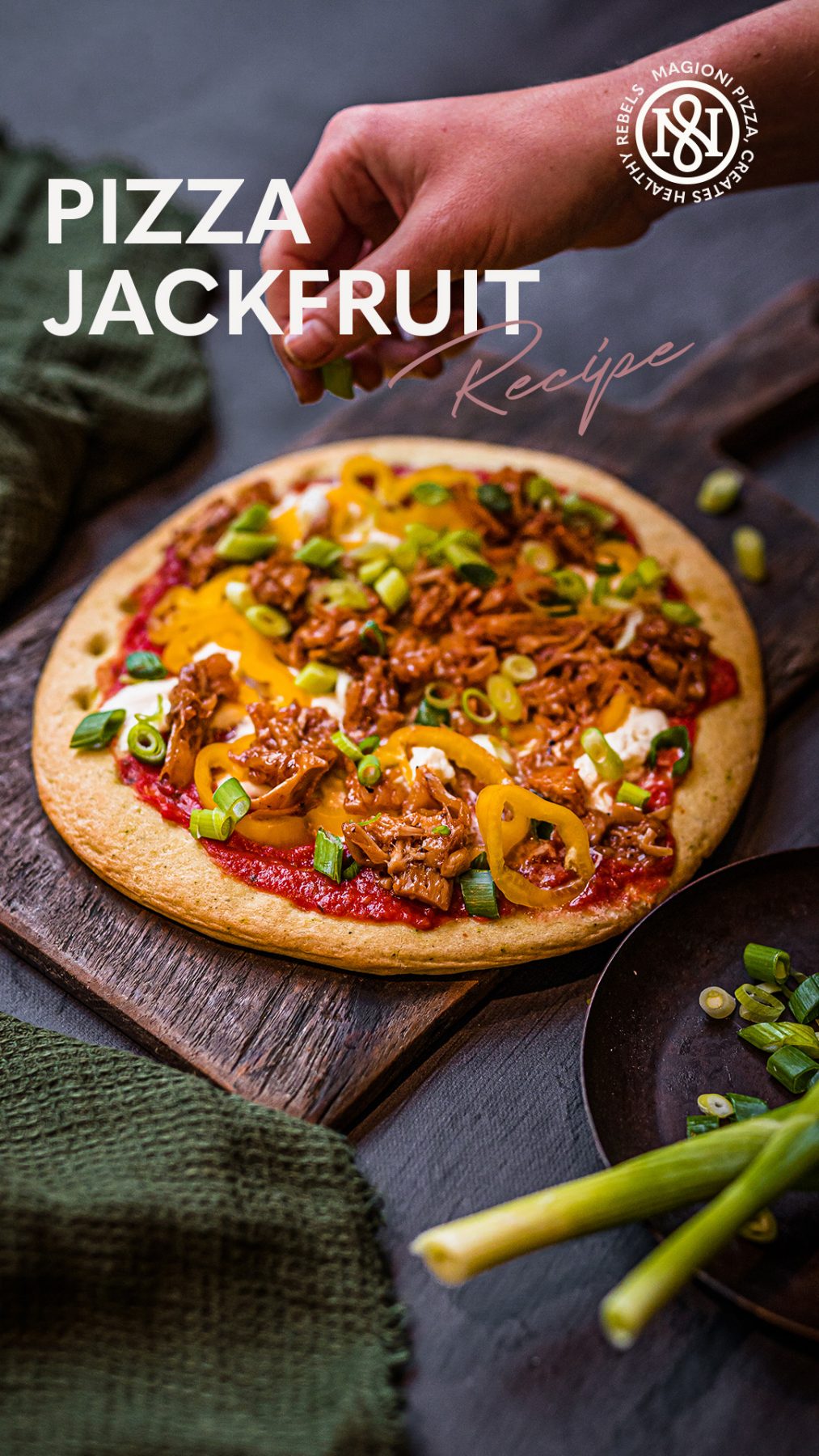 pizza jackfruit